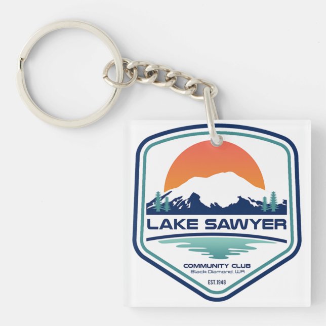Porte-clés Lake Sawyer Community Club Key Chain (Devant)