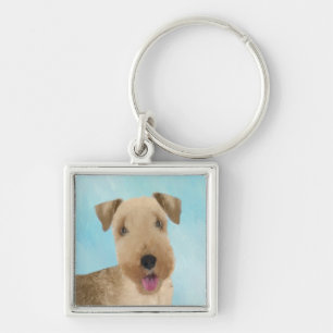 Porte-clés Lakeland Terrier Peinture - Cute Original Chien Ar
