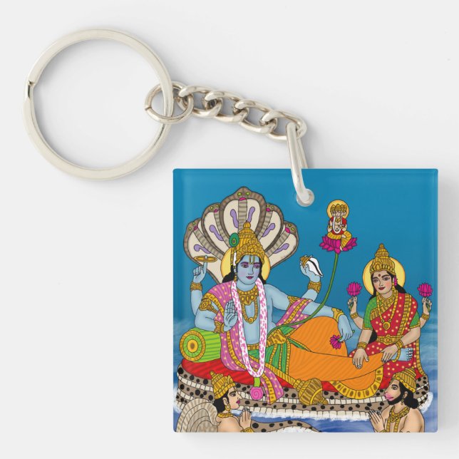 Porte-clés Lakshmi Narayan Keychain (Devant)