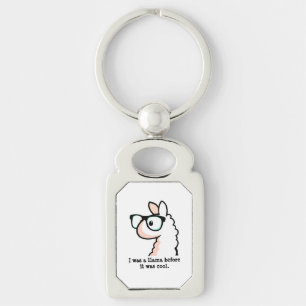 Porte-clés Lama de hippie