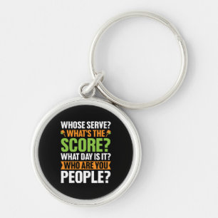 Porte-clés L'amateur de pickleball The Score