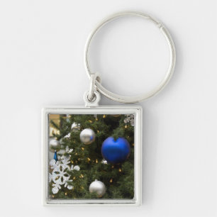 Porte-clés L'Amérique du Nord. Décorations de Noël sur