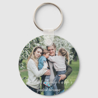 Porte-clés L'amour d'une famille est la plus grande bénédicti
