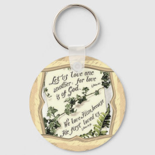 Porte-clés "L'amour est de Dieu"