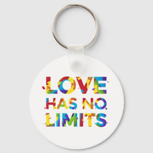 Porte-clés L'amour n'a pas de limites
