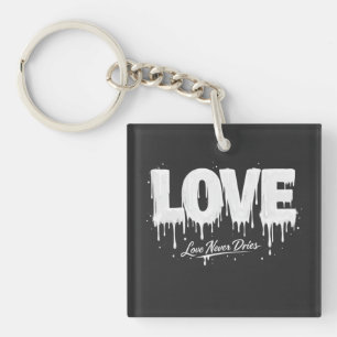 Porte-clés L'amour ne sèche jamais