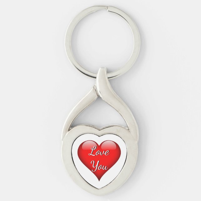 Porte-clés L'amour que vous coeur Porte - clé (Devant)