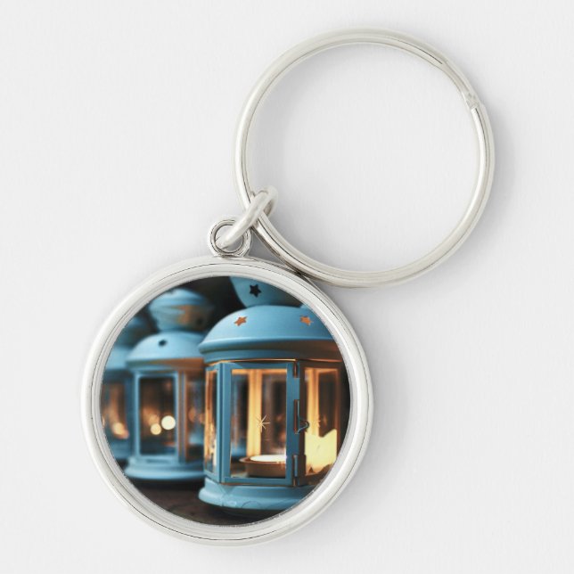 Porte-clés Lampes, lanternes et bougies (Devant)