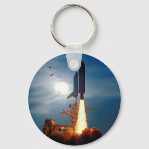 Porte-clés Lancement de la navette spatiale Discovery par la