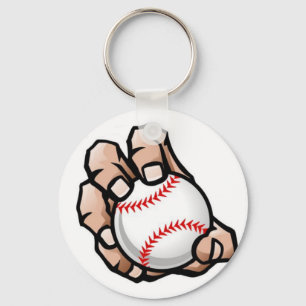 Porte-clés lanceur de baseball