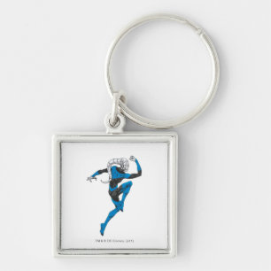 Porte-clés Lanterne bleue 1