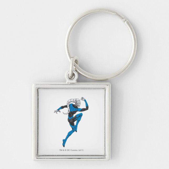 Porte-clés Lanterne bleue 1 (Devant)