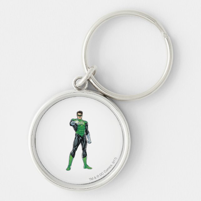 Porte-clés Lanterne verte - Comique, debout (Devant)