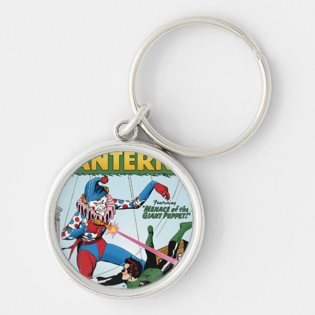 Porte-clés Lanterne verte contre clown (Devant)