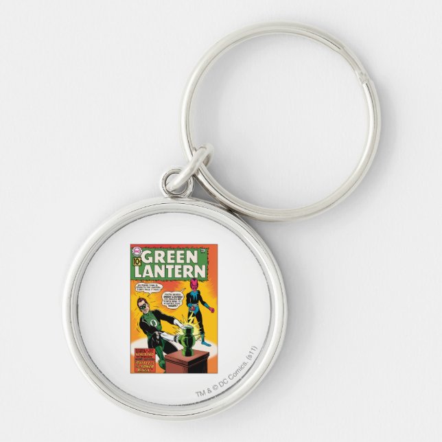 Porte-clés Lanterne verte et couverture Sinestro (Devant)