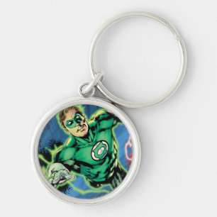 Porte-clés Lanterne verte et panneau Flash