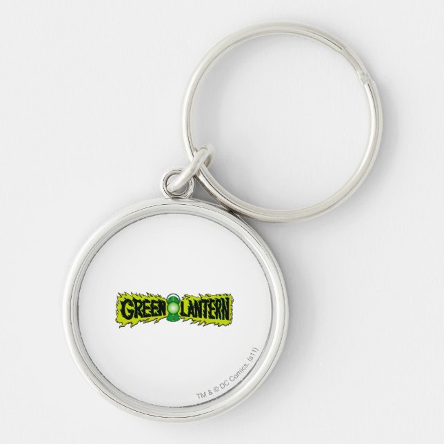 Porte-clés Lanterne verte - Lanterne brillante 2 (Devant)
