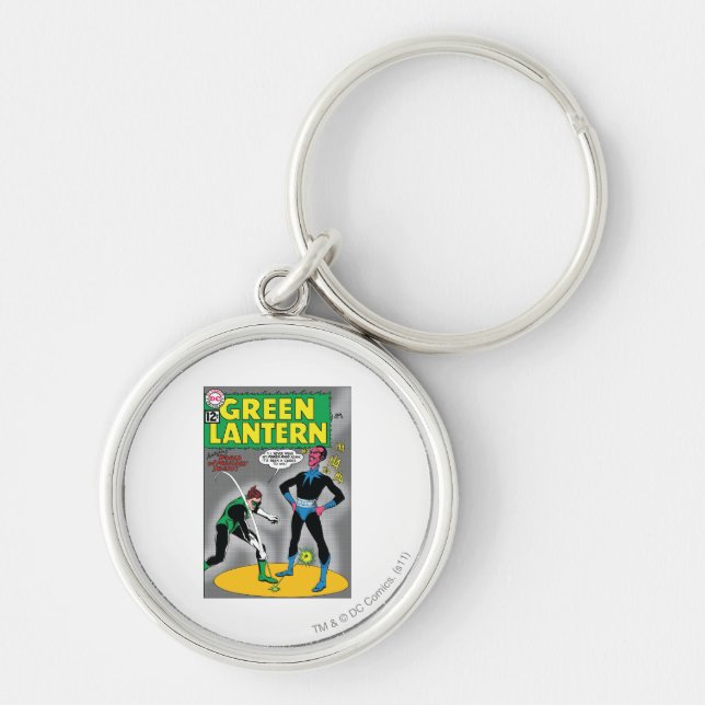 Porte-clés Lanterne verte supprime la bague (Devant)