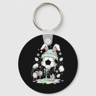 Porte-clés Lapin de Pâques de football Œuf Goutte Crème glacé