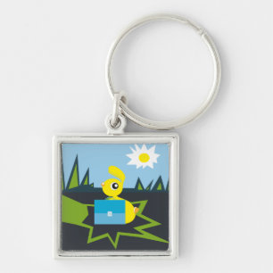 Porte-clés Lapin Ensoleillé