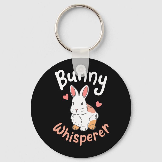 Porte-clés Lapin Lapin Whisperer (Recto)