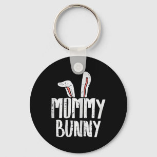 Porte-clés Lapin Maman Oreille Pâques Famille Égale Maman Mam