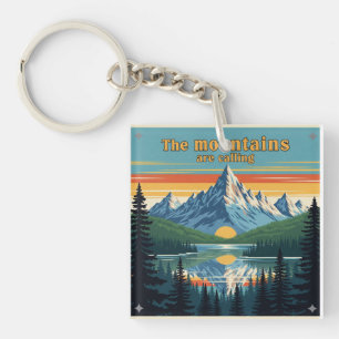 Porte-clés "L'appel de la nature"
