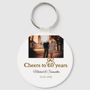 Porte-clés L'arc d'or applaudit à 60 ans de mariage