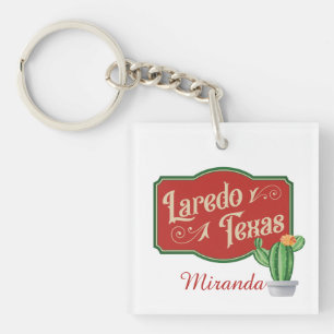 Porte-clés Laredo, Texas Avec Votre Nom