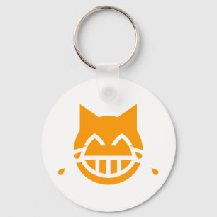Porte-clés Larmes de la Joie Chat Emoji
