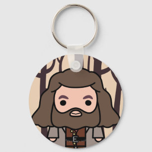 Porte-clés L'art du personnage de dessin animé de Hagrid