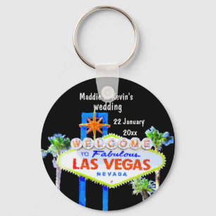 Porte-clés Las Vegas Wedding Favor