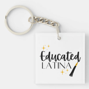 Porte-clés Latina éduquée avec étoiles et Tassel Femme