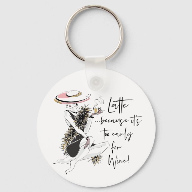 Porte-clés Latte (Recto)