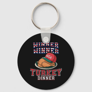 Porte-clés Lauréat Dîner Turquie Trump Thanksgiving Hum