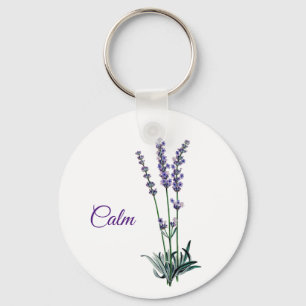 Porte-clés Lavender Flower Calm Keychain