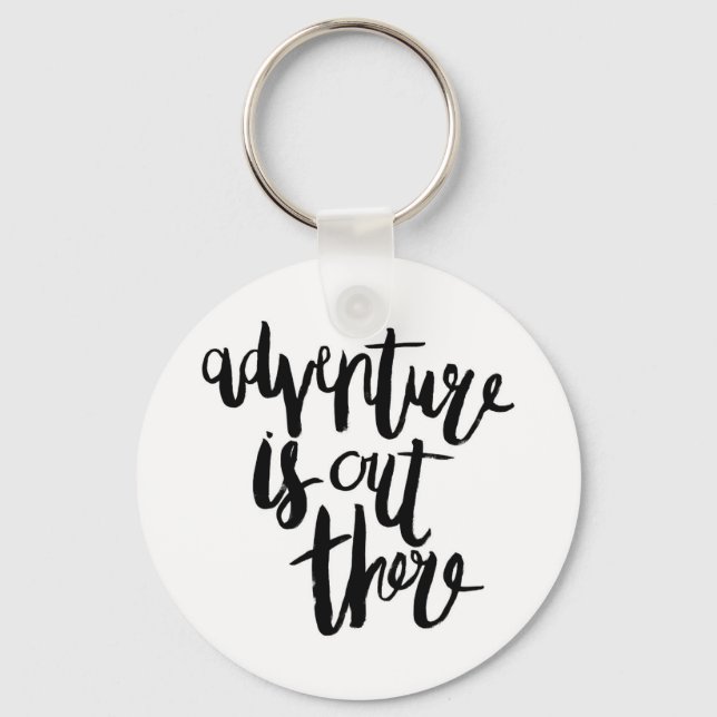 Porte-clés L'aventure est là (Recto)