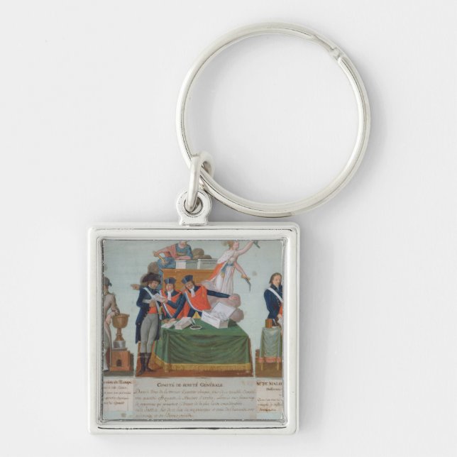 Porte-clés Lavoisier, Comite de Surete Generale (Devant)