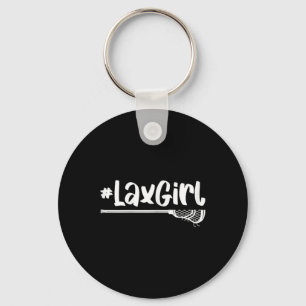 Porte-clés Lâx Girl Lacrosse Joueur Stick Team Ball Sport Gam