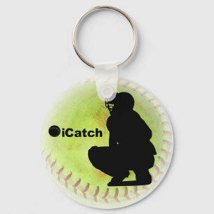 Porte-clés le base-ball de Fastpitch d'iCatch