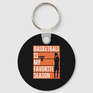 Porte-clés Le Basket Est Ma Saison Préférée
