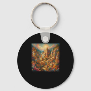 Porte-clés Le Beau Palais En Sticker De Rêve