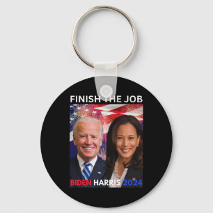 Porte-clés Le biden de l'emploi Harris 2024 Démocrates-Tee Po