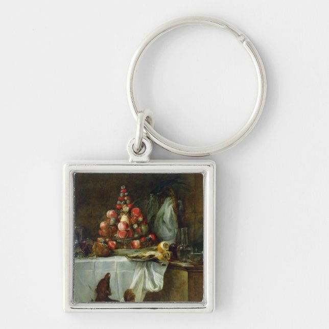 Porte-clés Le buffet, 1728 (Devant)