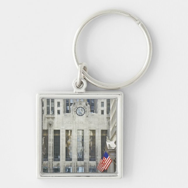 Porte-clés 'Le bureau de commerce de Chicago, Chicago, (Devant)