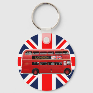 Porte-clés Le bus londonien Red Double Decker