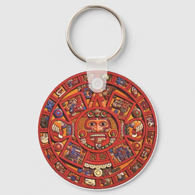 Porte-clés Le calendrier maya (Recto)