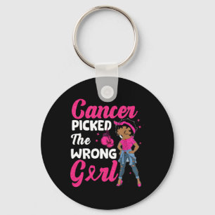Porte-clés Le Cancer A Choisi La Mauvaise Fille Le Cancer Du 