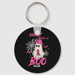 Porte-clés Le cancer est une feuille de boo Halloween Sensibi