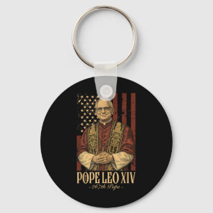 Porte-clés Le cardinal Robert Prevost Chemise Pope Leo Xiv 8